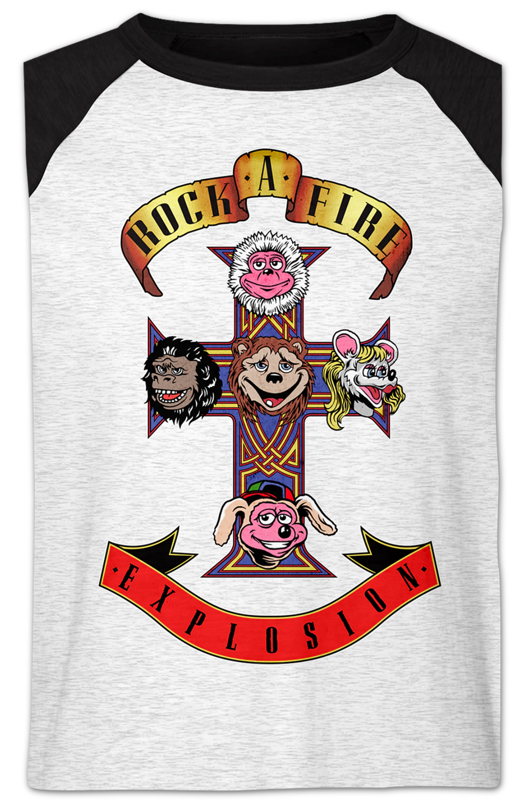 Appetite Rock-afire Explosion Raglan Baseball Shirt Hoodie, Sweatshirt | CiraTrend.com (Image 2)