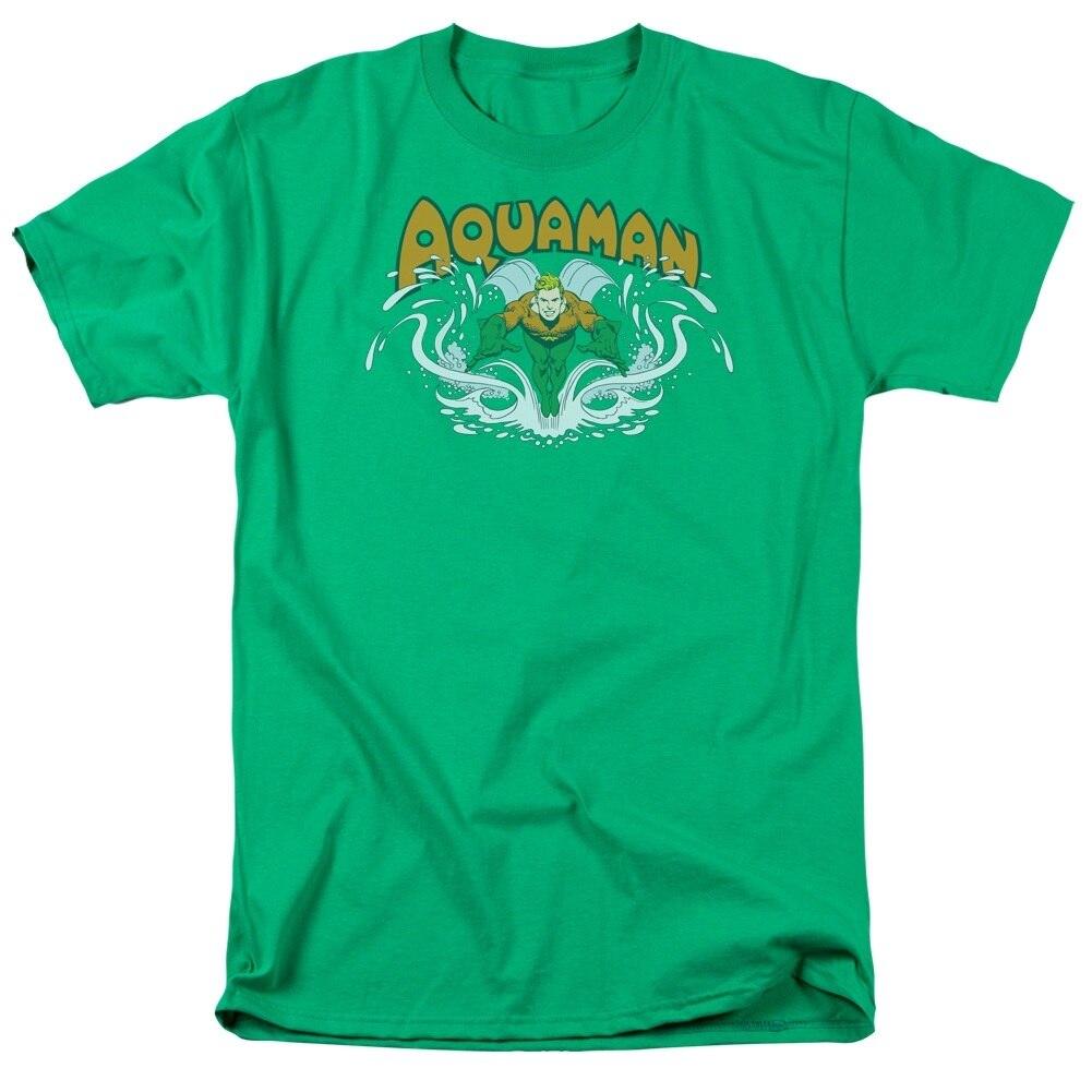 Aquaman Splash Green T-shirt Tee Hoodie, Sweatshirt | CiraTrend.com