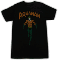Aquaman Standing Faded T-shirt Hoodie, Sweatshirt | CiraTrend.com