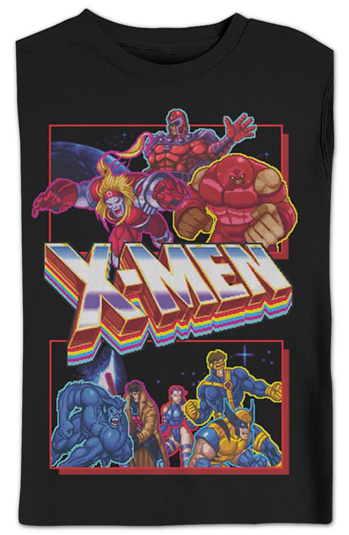 Arcade Fight X-Men Sweatshirt T-Shirts, Hoodie | CiraTrend.com (Image 2)