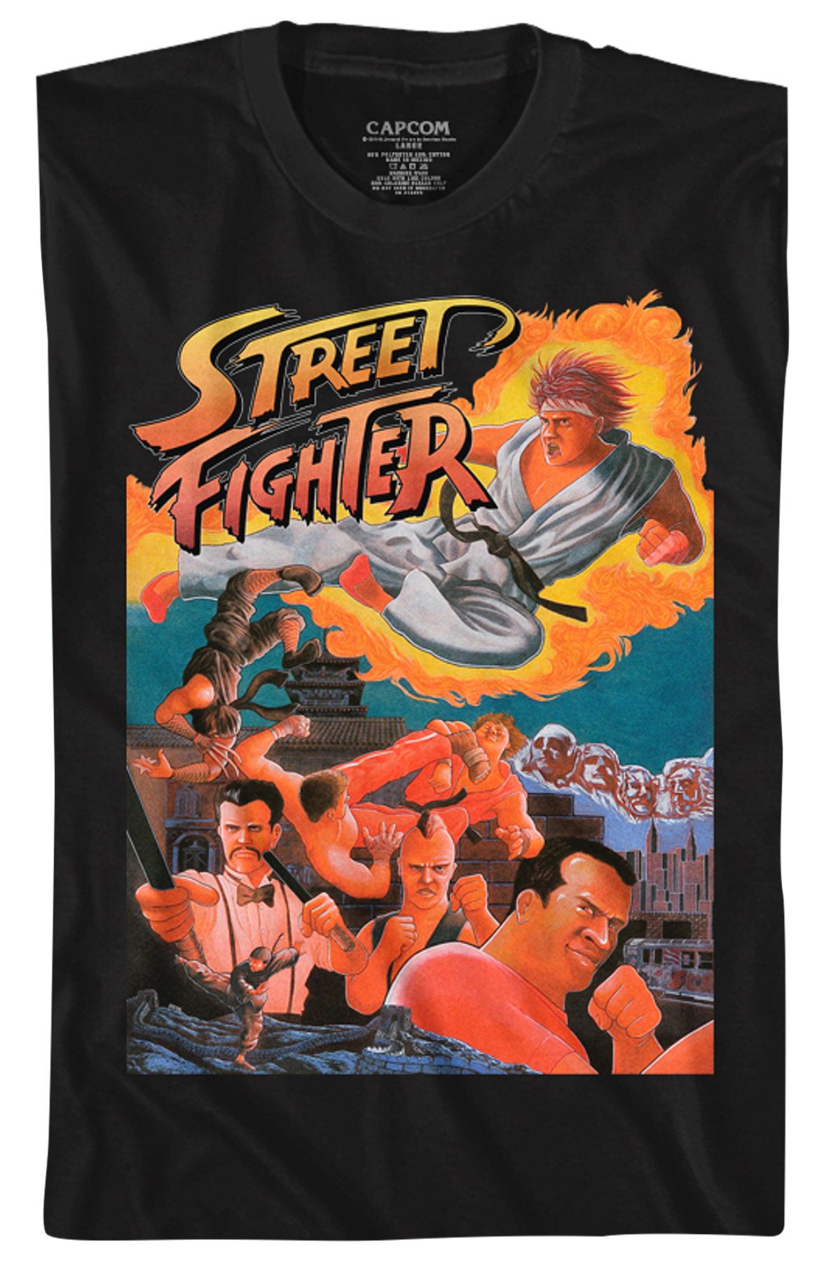Arcade Flyer Street Fighter T-Shirt Hoodie, Sweatshirt | CiraTrend.com (Image 2)