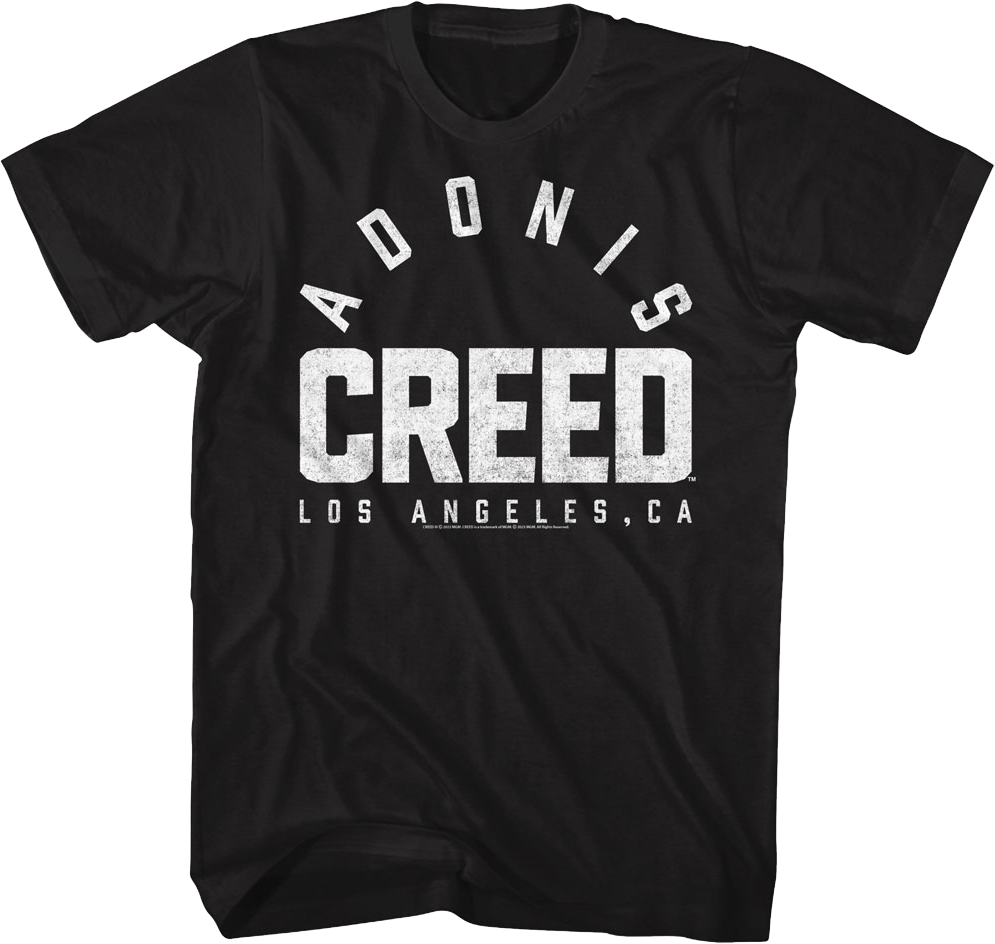 Arched Logo Adonis Creed T-Shirt Hoodie, Sweatshirt | CiraTrend.com (Image 1)
