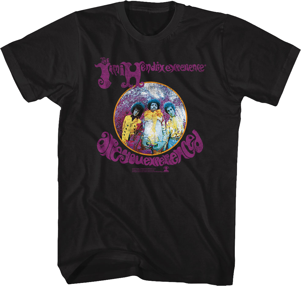 Are You Experienced Jimi Hendrix Experience T-Shirt Hoodie, Sweatshirt | CiraTrend.com (Image 1)