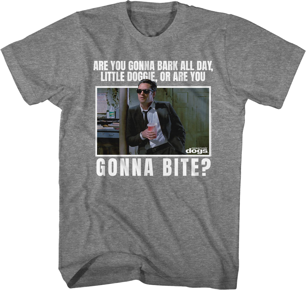 Are You Gonna Bark All Day Little Doggie Reservoir Dogs T-Shirt Hoodie, Sweatshirt | CiraTrend.com (Image 1)