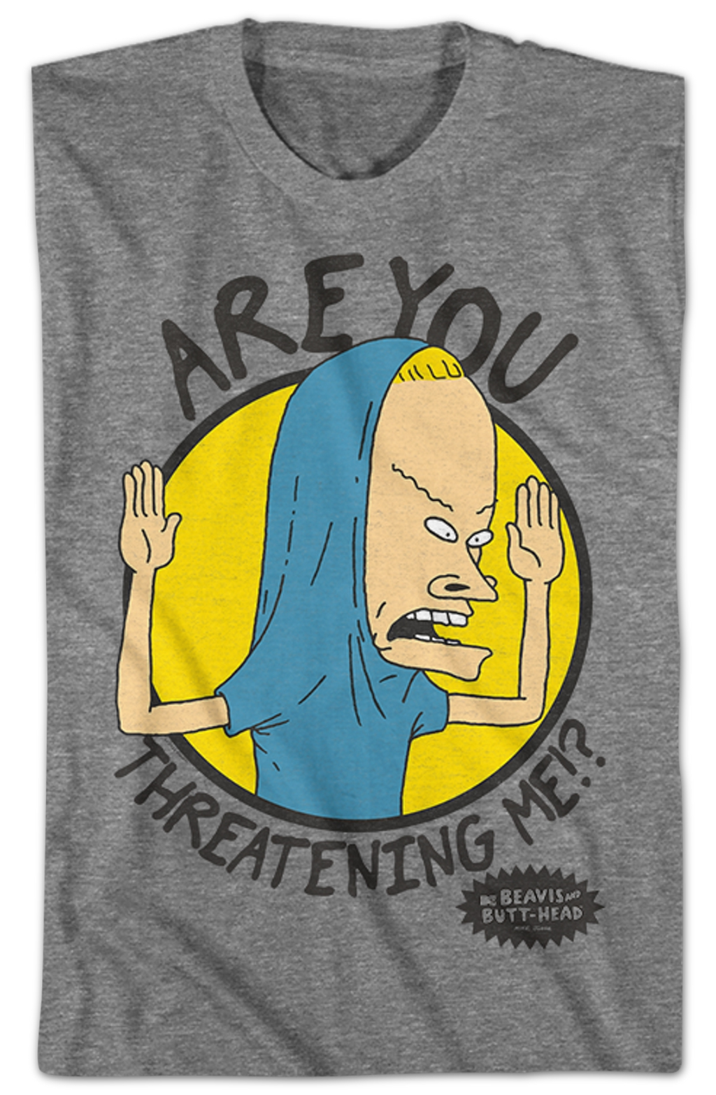 Are You Threatening Me Beavis And Butt-Head T-Shirt Hoodie, Sweatshirt | CiraTrend.com (Image 2)