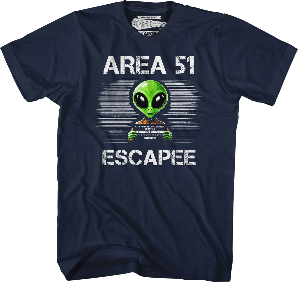 Area 51 Escapee T-Shirt Hoodie, Sweatshirt | CiraTrend.com (Image 3)