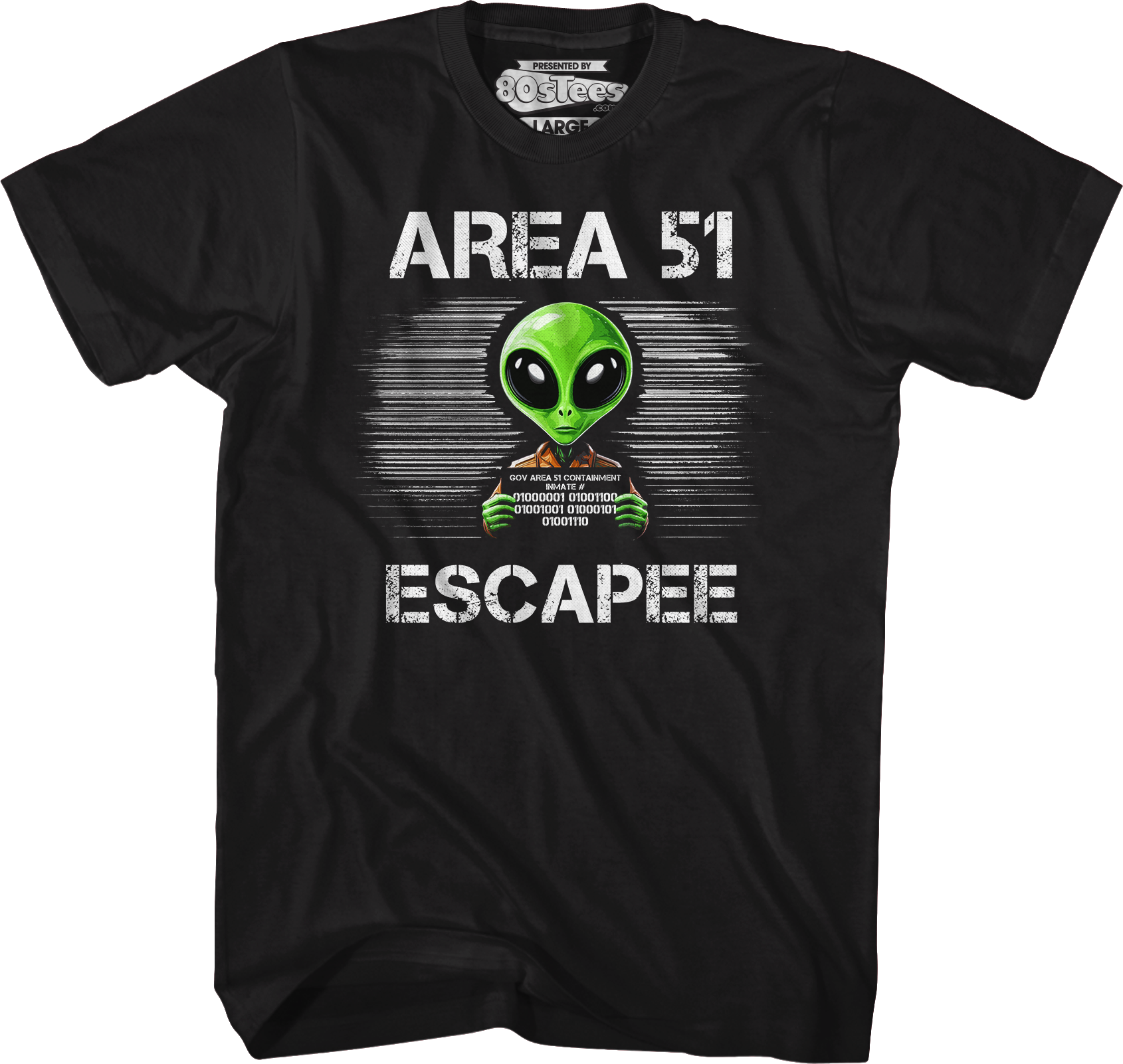 Area 51 Escapee T-Shirt Hoodie, Sweatshirt | CiraTrend.com (Image 1)