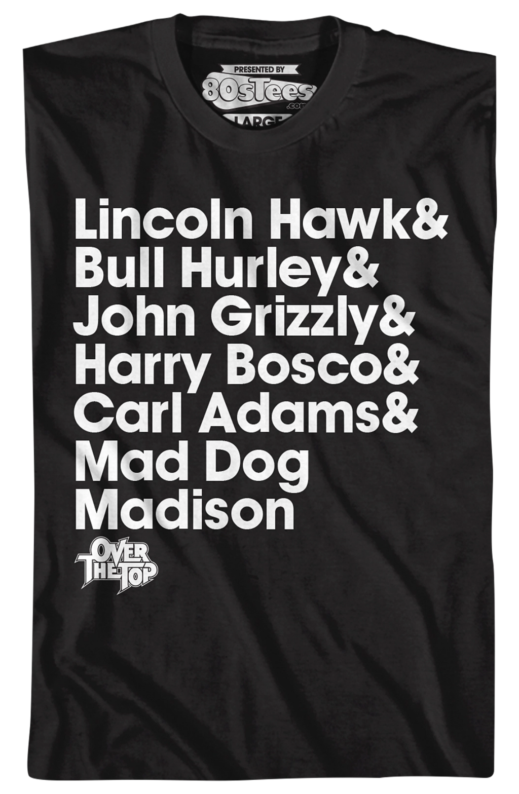 Arm Wrestler Names Over The Top T-Shirt Hoodie, Sweatshirt | CiraTrend.com (Image 2)