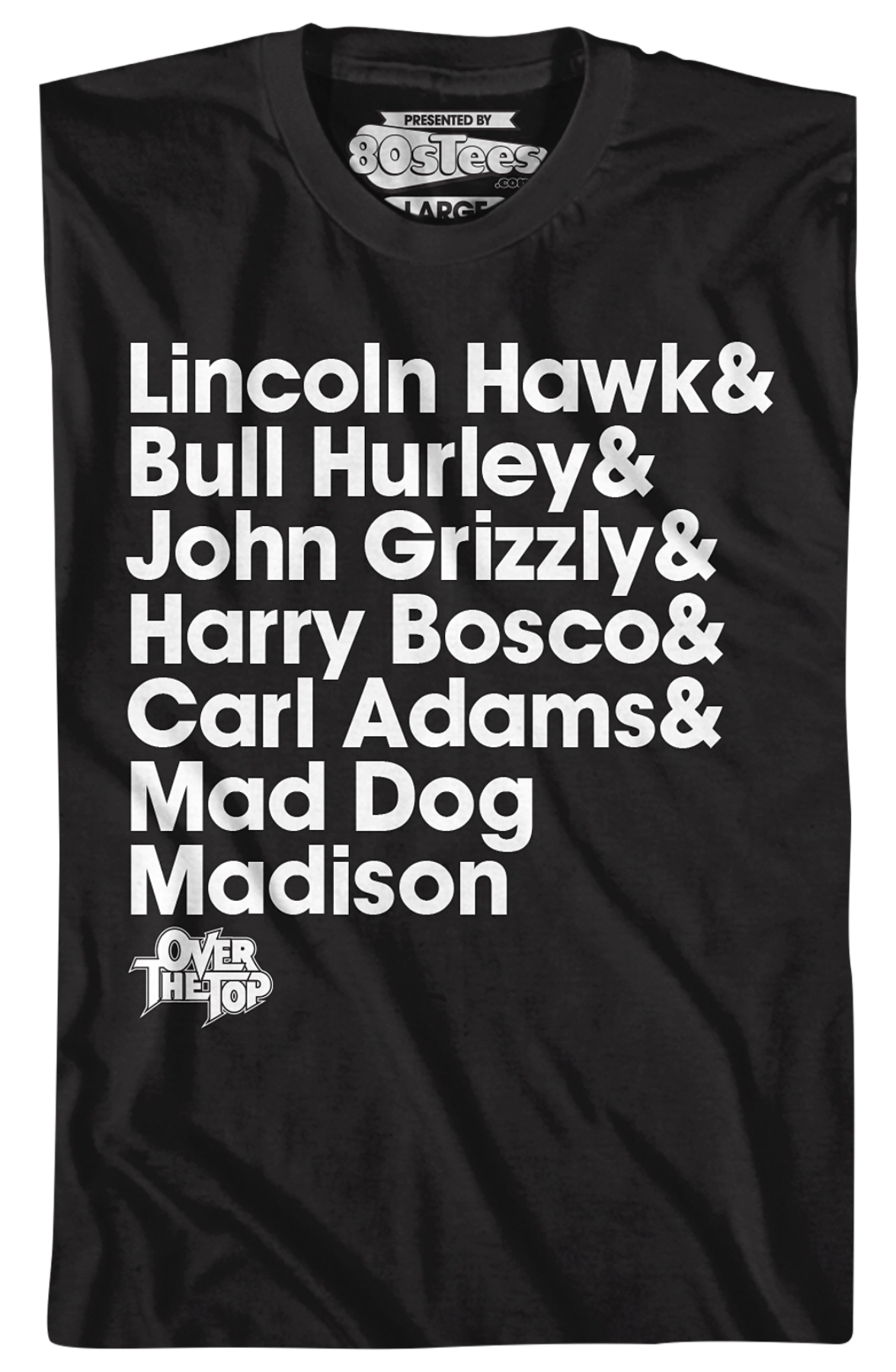 Arm Wrestler Names Over The Top T-Shirt Hoodie, Sweatshirt | CiraTrend.com (Image 2)