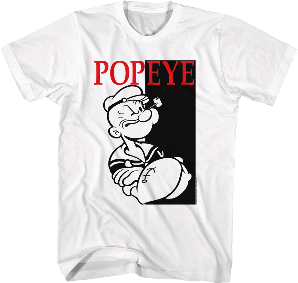 Arms Folded Scarface Poster Popeye T-Shirt Hoodie, Sweatshirt | CiraTrend.com (Image 1)