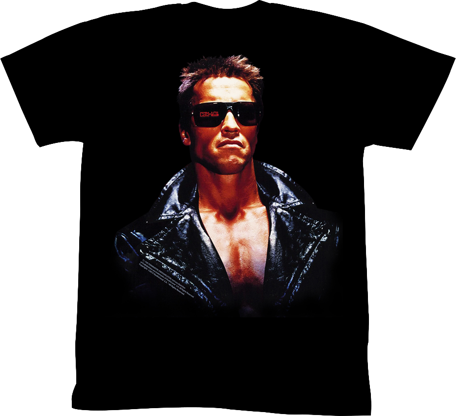 Arnold Schwarzenegger Terminator T-Shirt Hoodie, Sweatshirt | CiraTrend.com (Image 1)