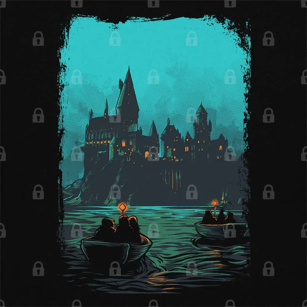 Arrival at Wizarding School T-Shirt Hoodie, Sweatshirt | CiraTrend.com (Image 1)