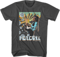 Artistic Bubbles Jimi Hendrix T-Shirt Hoodie, Sweatshirt | CiraTrend.com (Image 1)