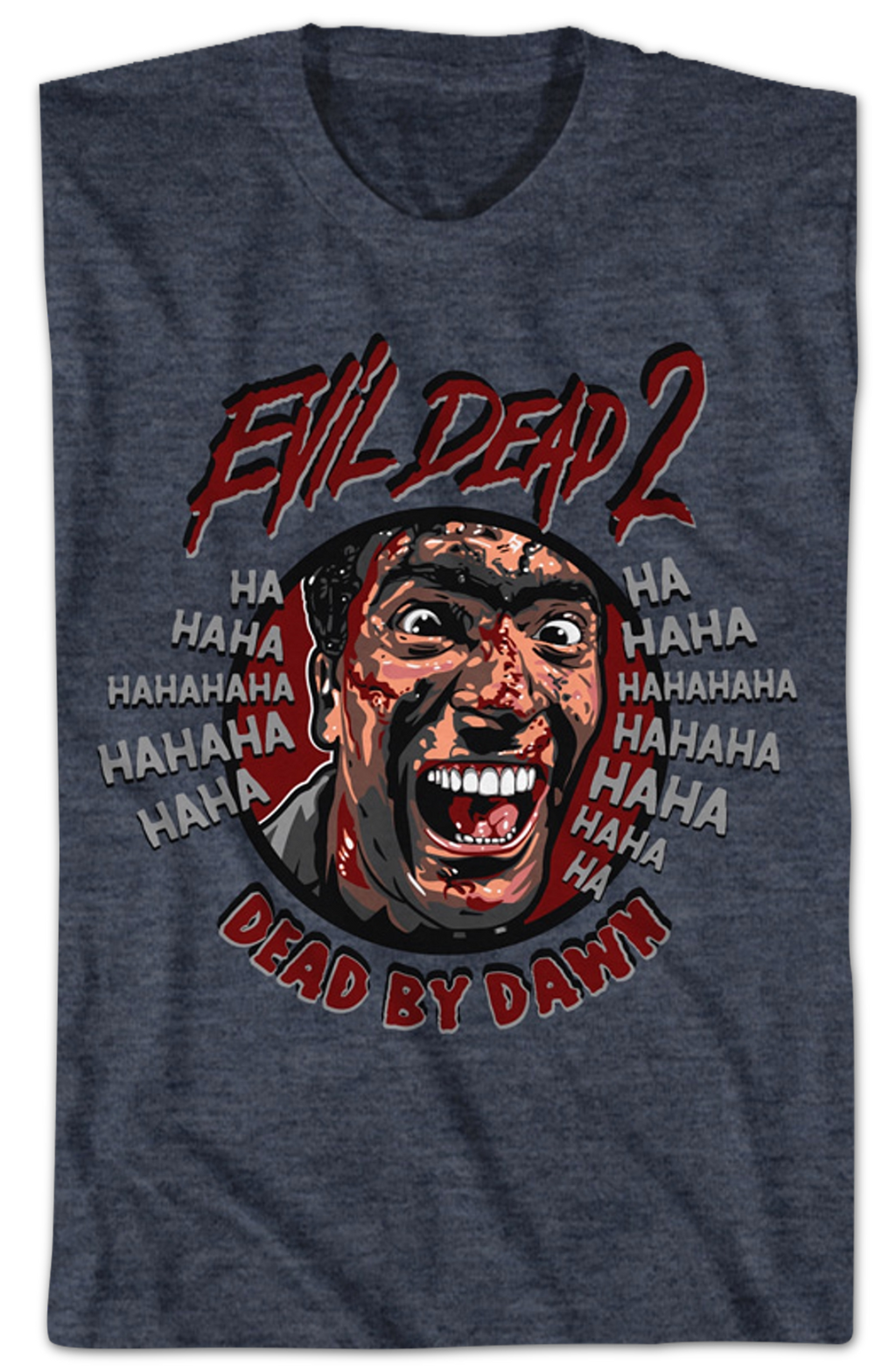 Ash Laugh Evil Dead T-Shirt Hoodie, Sweatshirt | CiraTrend.com (Image 2)