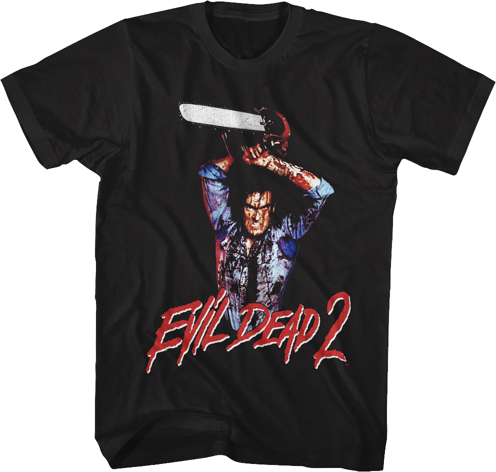 Ash's Chainsaw Evil Dead T-Shirt Hoodie, Sweatshirt | CiraTrend.com (Image 1)