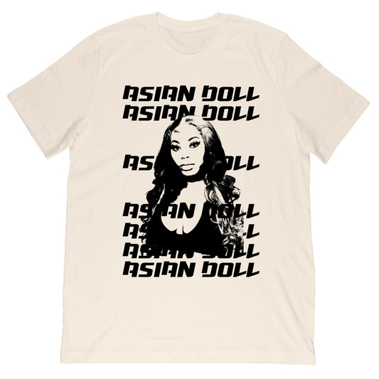 AsianDaBrat - Tour v2 Tee - Natural