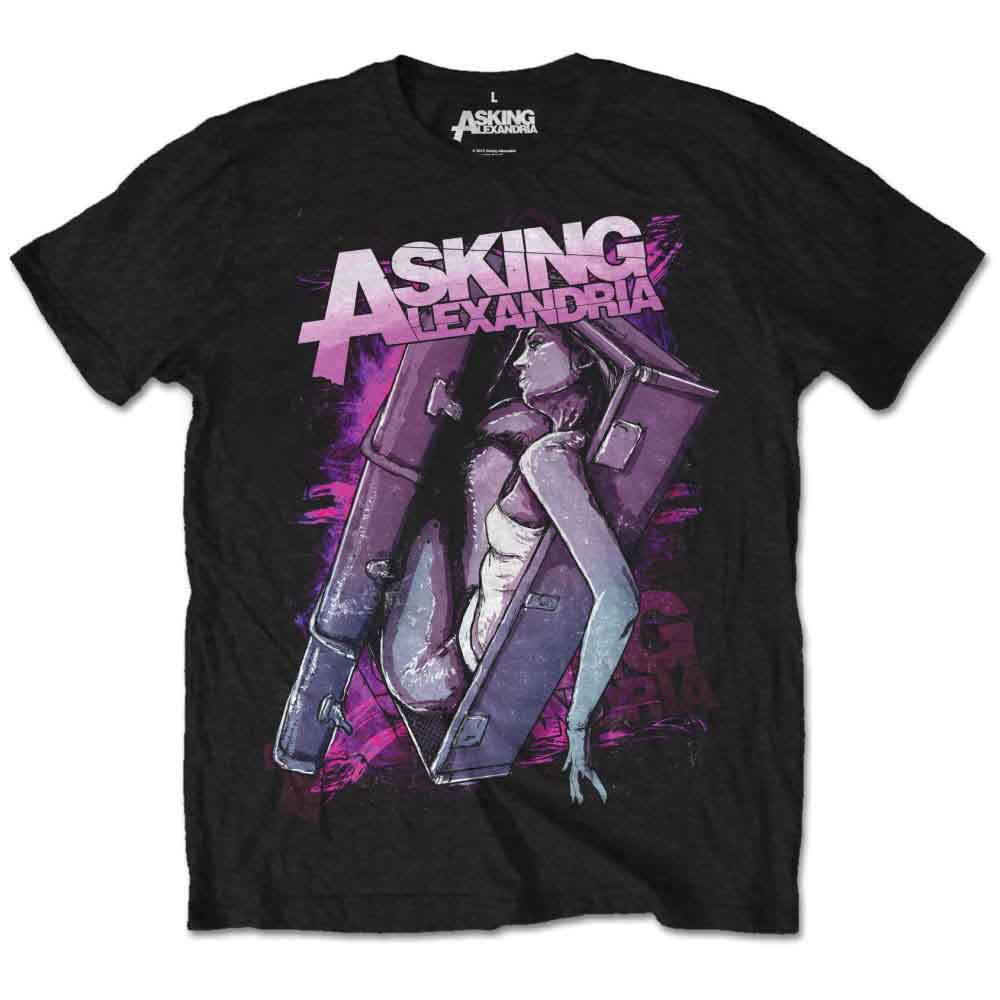Asking Alexandria Coffin Girl T Shirt Black Hoodie, Sweatshirt | CiraTrend.com