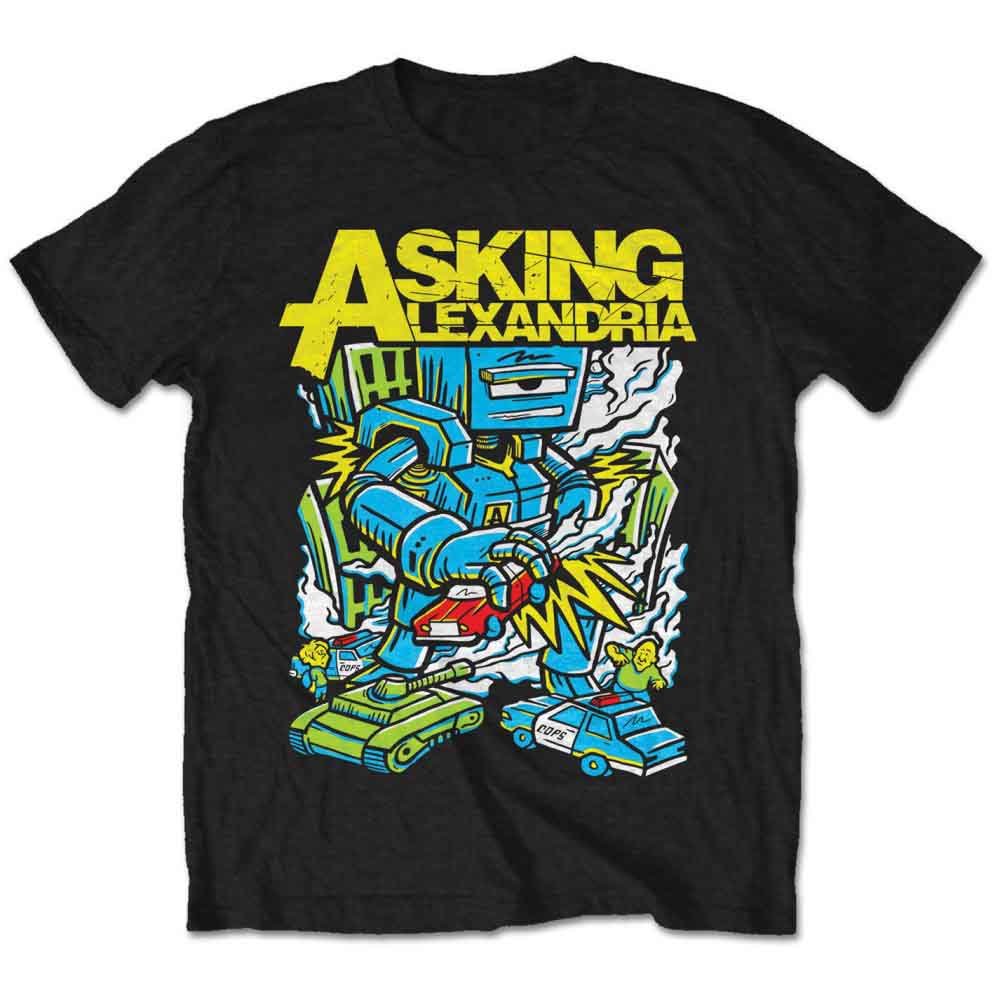 Asking Alexandria  Killer Robot T Shirt Black Hoodie, Sweatshirt | CiraTrend.com