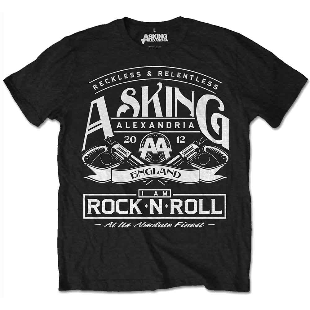 Asking Alexandria Rock N' Roll T Shirt Black Hoodie, Sweatshirt | CiraTrend.com