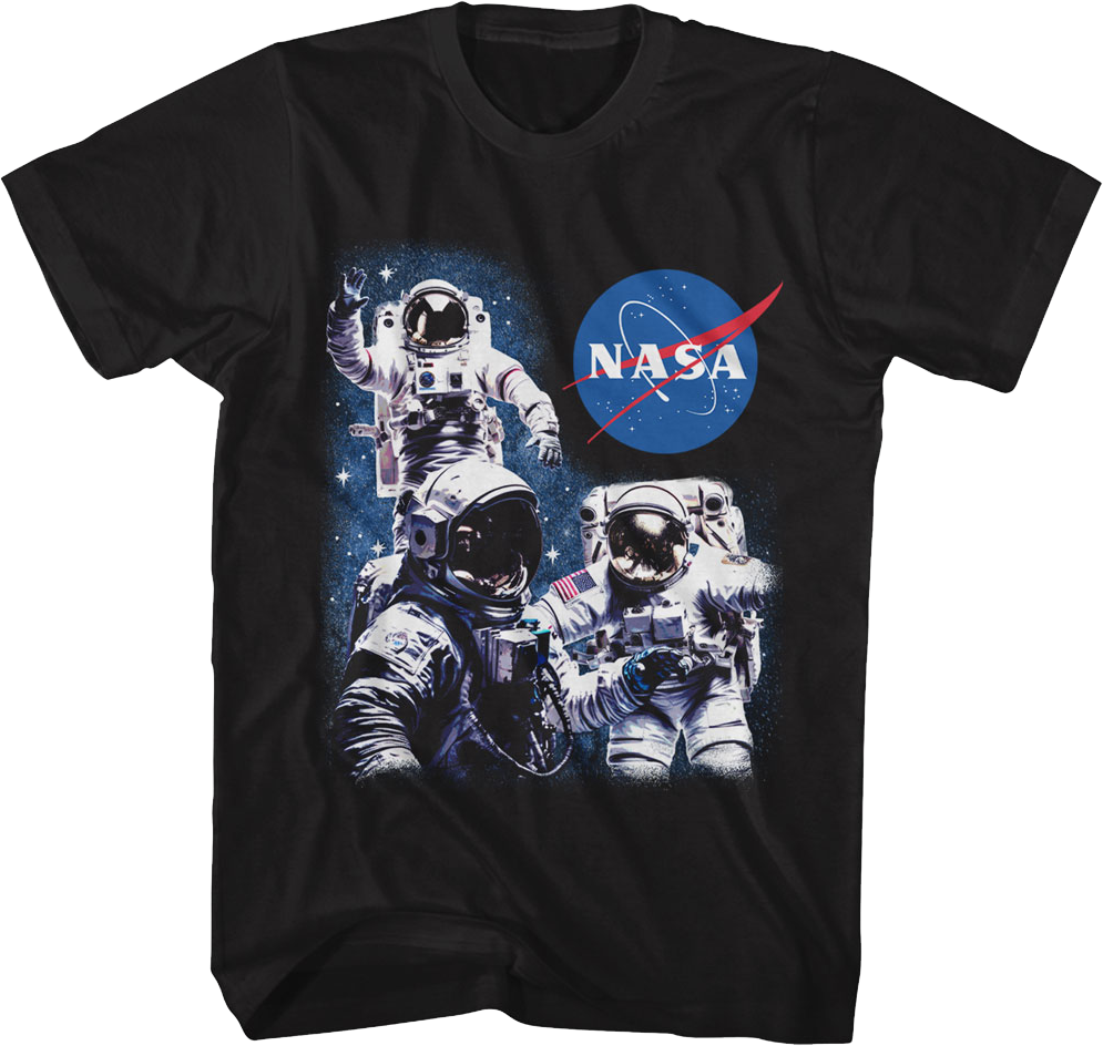 Astronaut Collage NASA T-Shirt Hoodie, Sweatshirt | CiraTrend.com (Image 1)