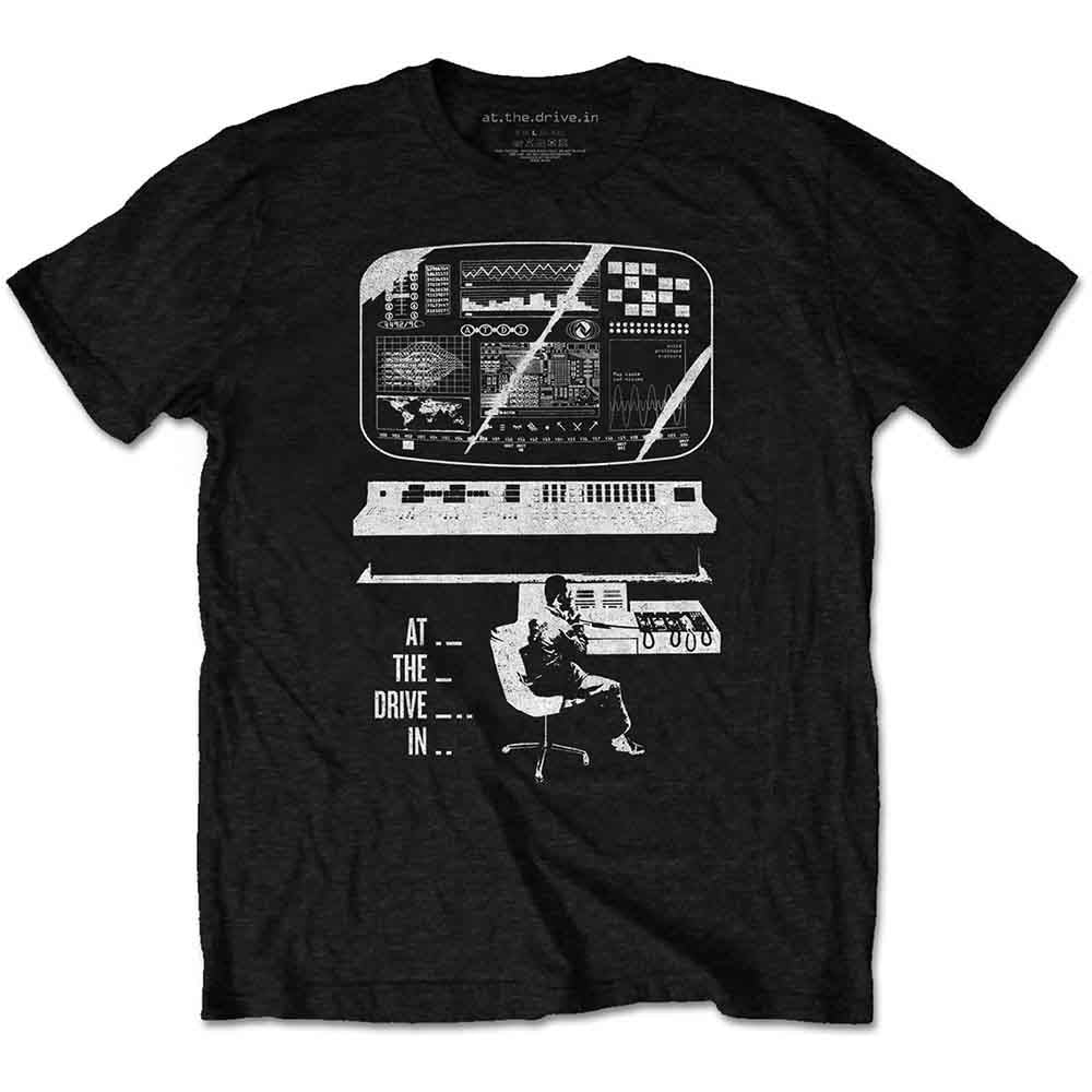 At The Drive In Monitor Mens T Shirt Black Hoodie, Sweatshirt | CiraTrend.com