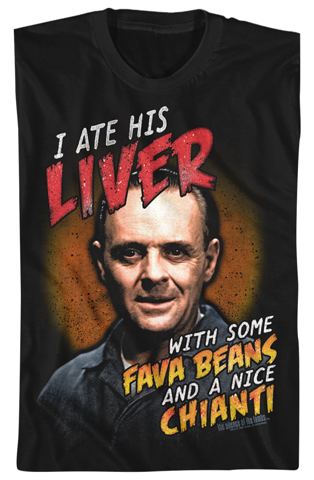 Ate His Liver Silence of the Lambs T-Shirt Hoodie, Sweatshirt | CiraTrend.com (Image 2)