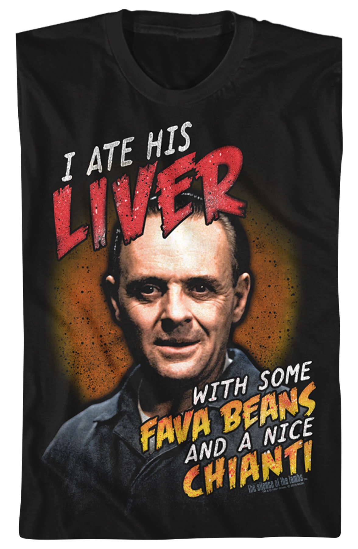 Ate His Liver Silence of the Lambs T-Shirt Hoodie, Sweatshirt | CiraTrend.com (Image 2)