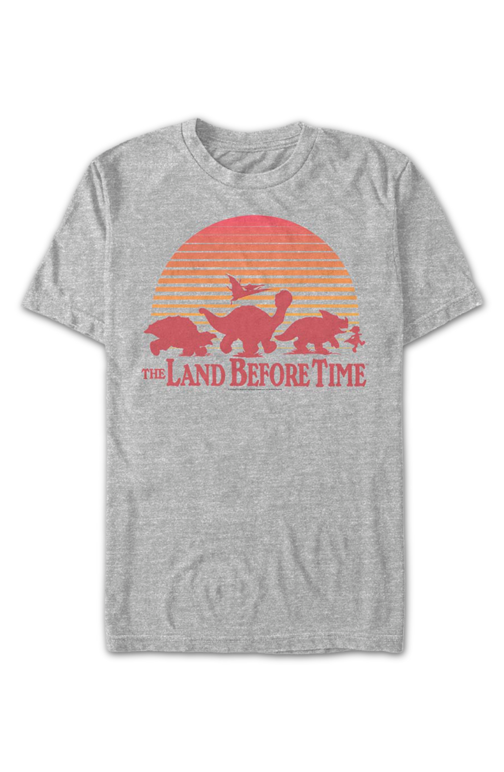 Vintage Sunset Silhouette Land Before Time T-Shirt Hoodie, Sweatshirt | CiraTrend.com (Image 2)