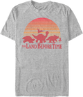 Vintage Sunset Silhouette Land Before Time T-Shirt Hoodie, Sweatshirt | CiraTrend.com (Image 1)
