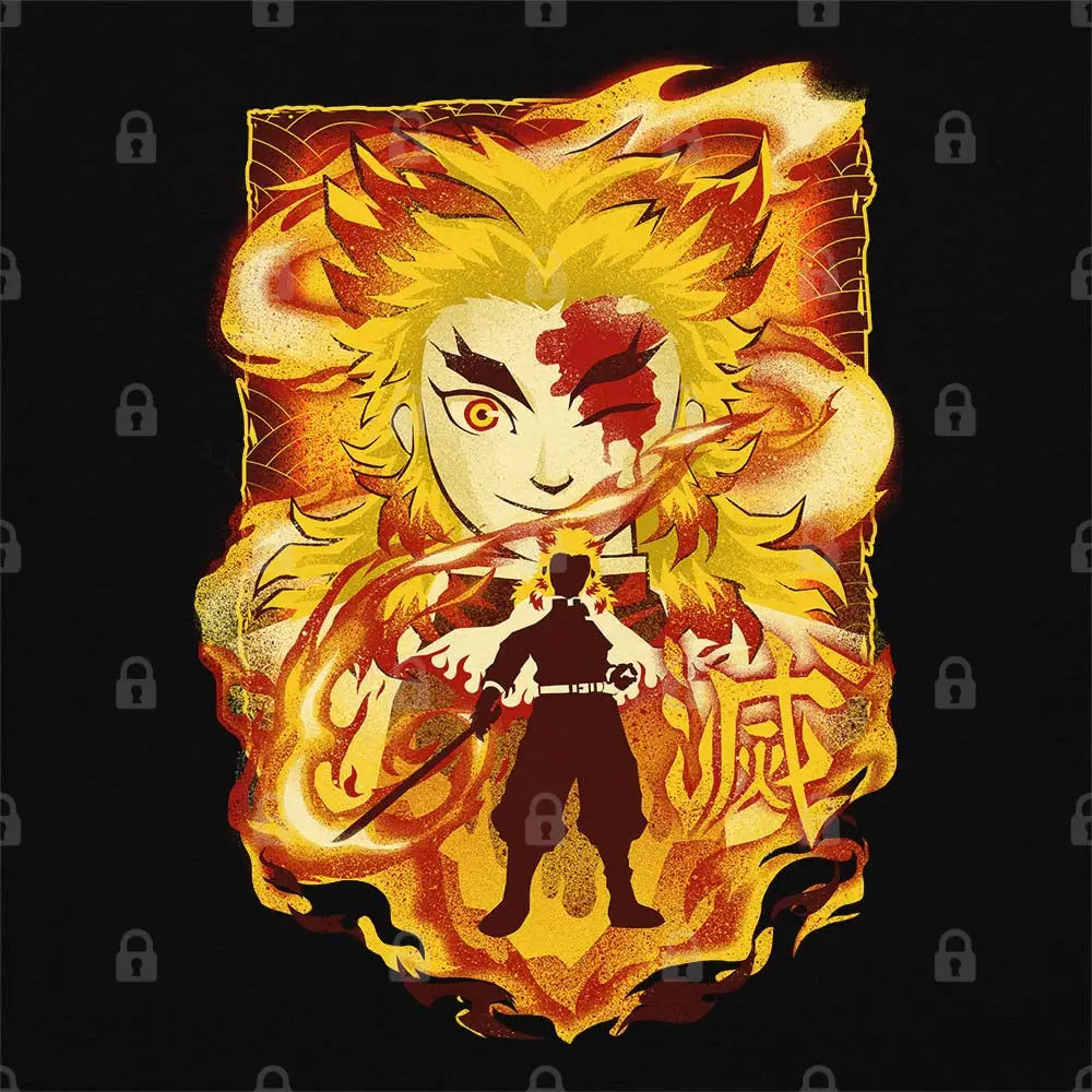 Attack of Flame T-Shirt Hoodie, Sweatshirt | CiraTrend.com (Image 1)