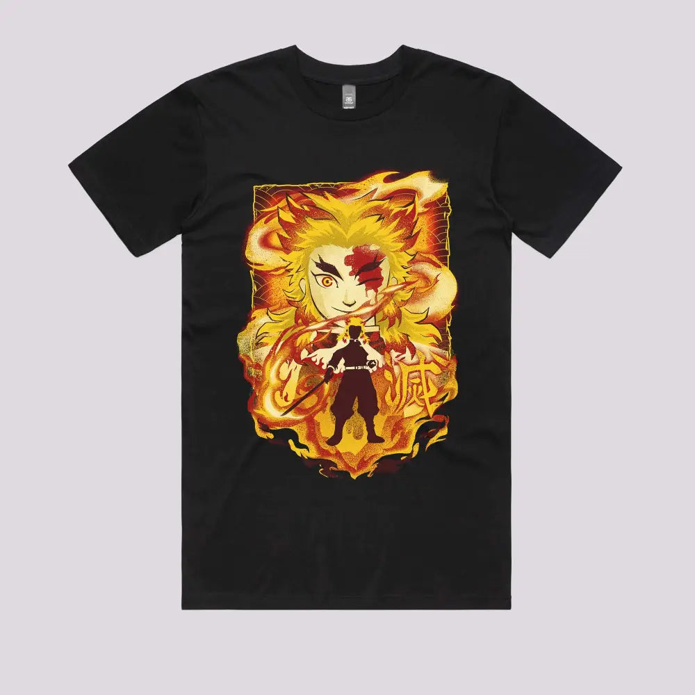 Attack of Flame T-Shirt Hoodie, Sweatshirt | CiraTrend.com (Image 2)