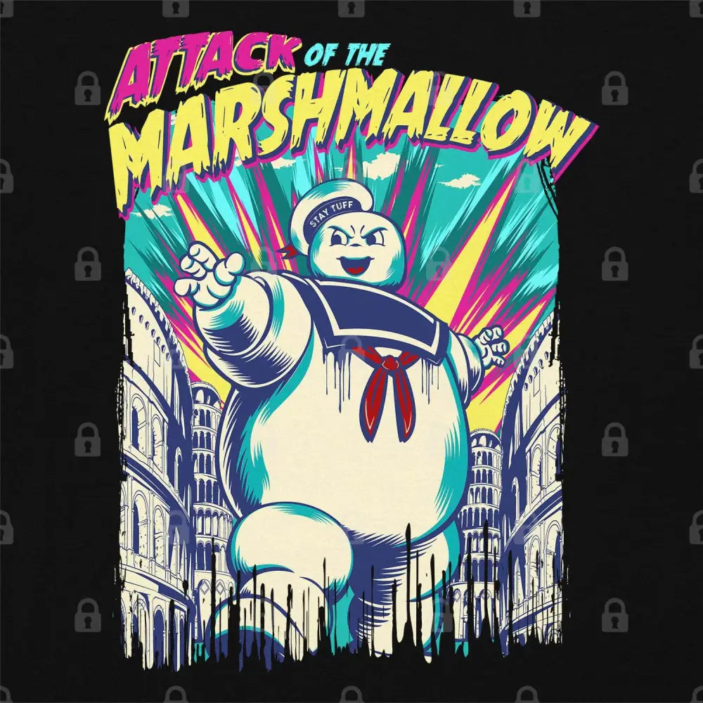 Attack of The Marshmallow T-Shirt Hoodie, Sweatshirt | CiraTrend.com (Image 1)
