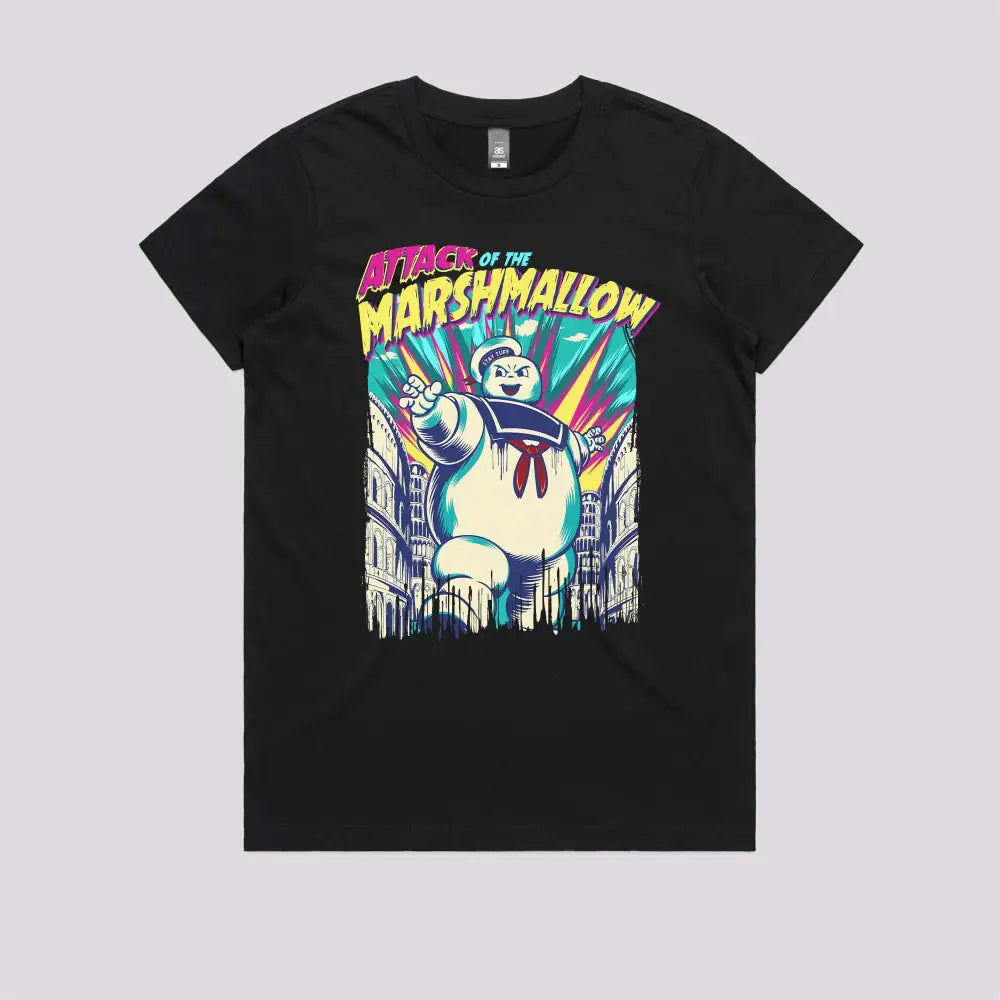 Attack of The Marshmallow T-Shirt Hoodie, Sweatshirt | CiraTrend.com (Image 3)