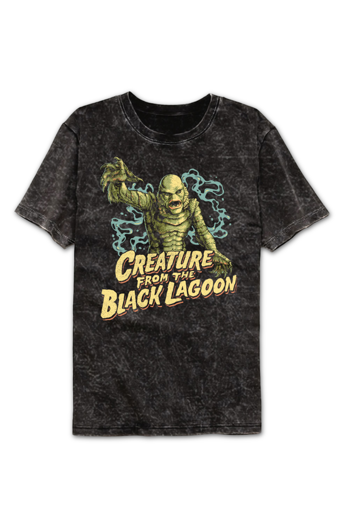 Attack Pose Creature From The Black Lagoon Mineral Wash T-Shirt Hoodie, Sweatshirt | CiraTrend.com (Image 2)