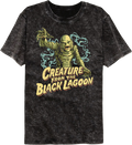 Attack Pose Creature From The Black Lagoon Mineral Wash T-Shirt Hoodie, Sweatshirt | CiraTrend.com (Image 1)