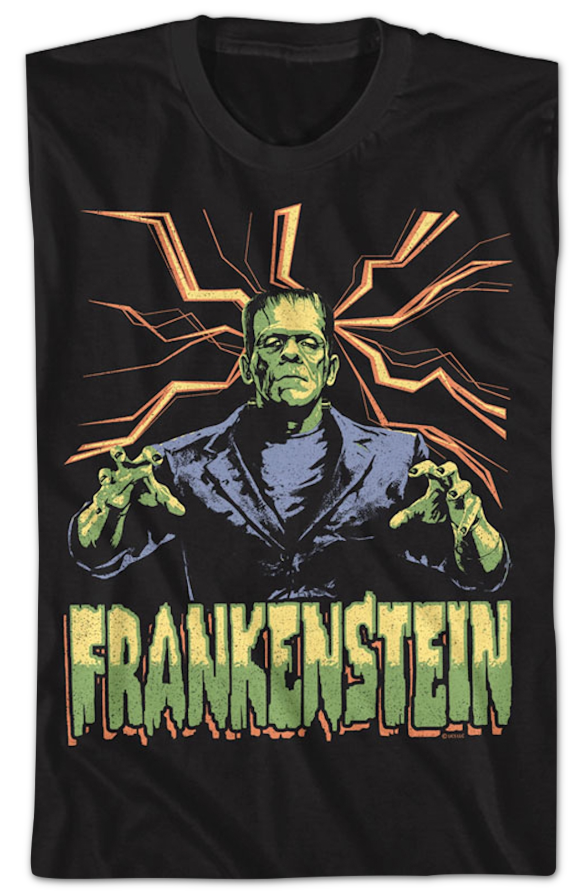 Attack Pose Frankenstein T-Shirt Hoodie, Sweatshirt | CiraTrend.com (Image 2)