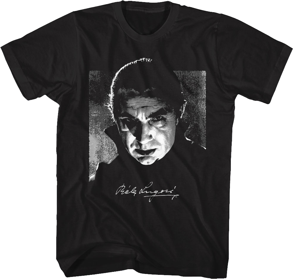 Autograph Bela Lugosi T-Shirt Hoodie, Sweatshirt | CiraTrend.com (Image 1)