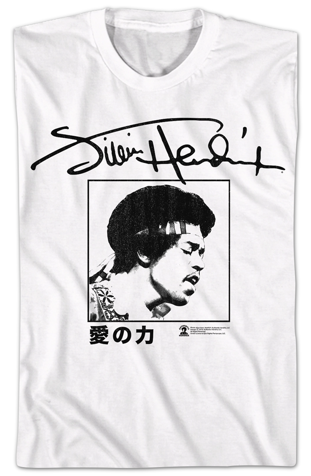 Autograph Jimi Hendrix T-Shirt Hoodie, Sweatshirt | CiraTrend.com (Image 2)