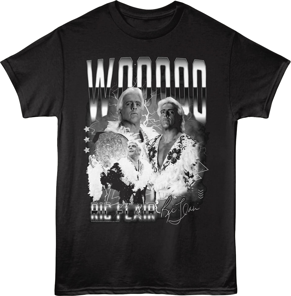 Autograph Ric Flair T-Shirt Hoodie, Sweatshirt | CiraTrend.com (Image 1)