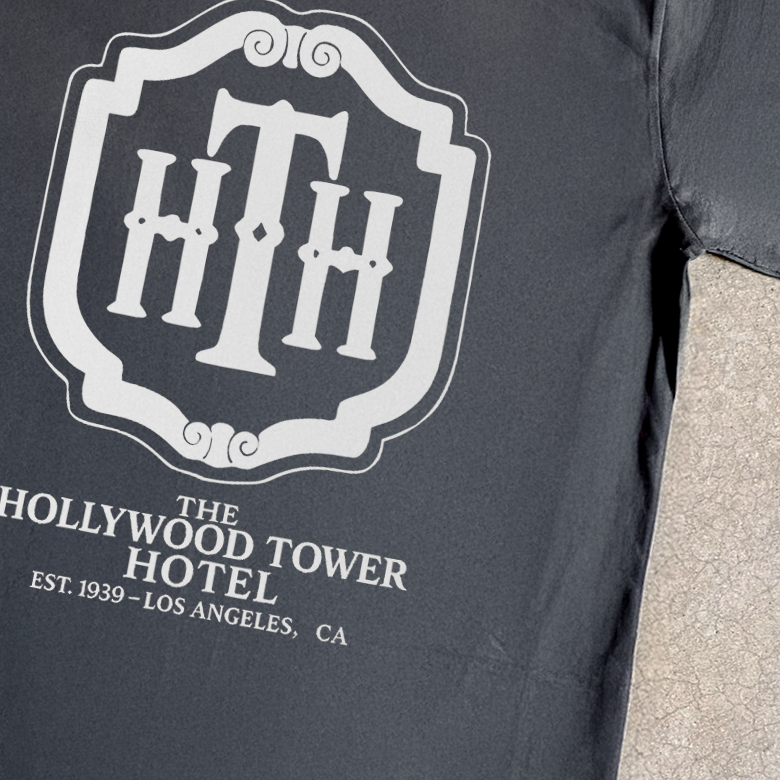 'TOWER OF TERROR' HOLLYWOOD HOTEL HEAVYWEIGHT BLACK T-SHIRT Hoodie, Sweatshirt | CiraTrend.com (Image 2)