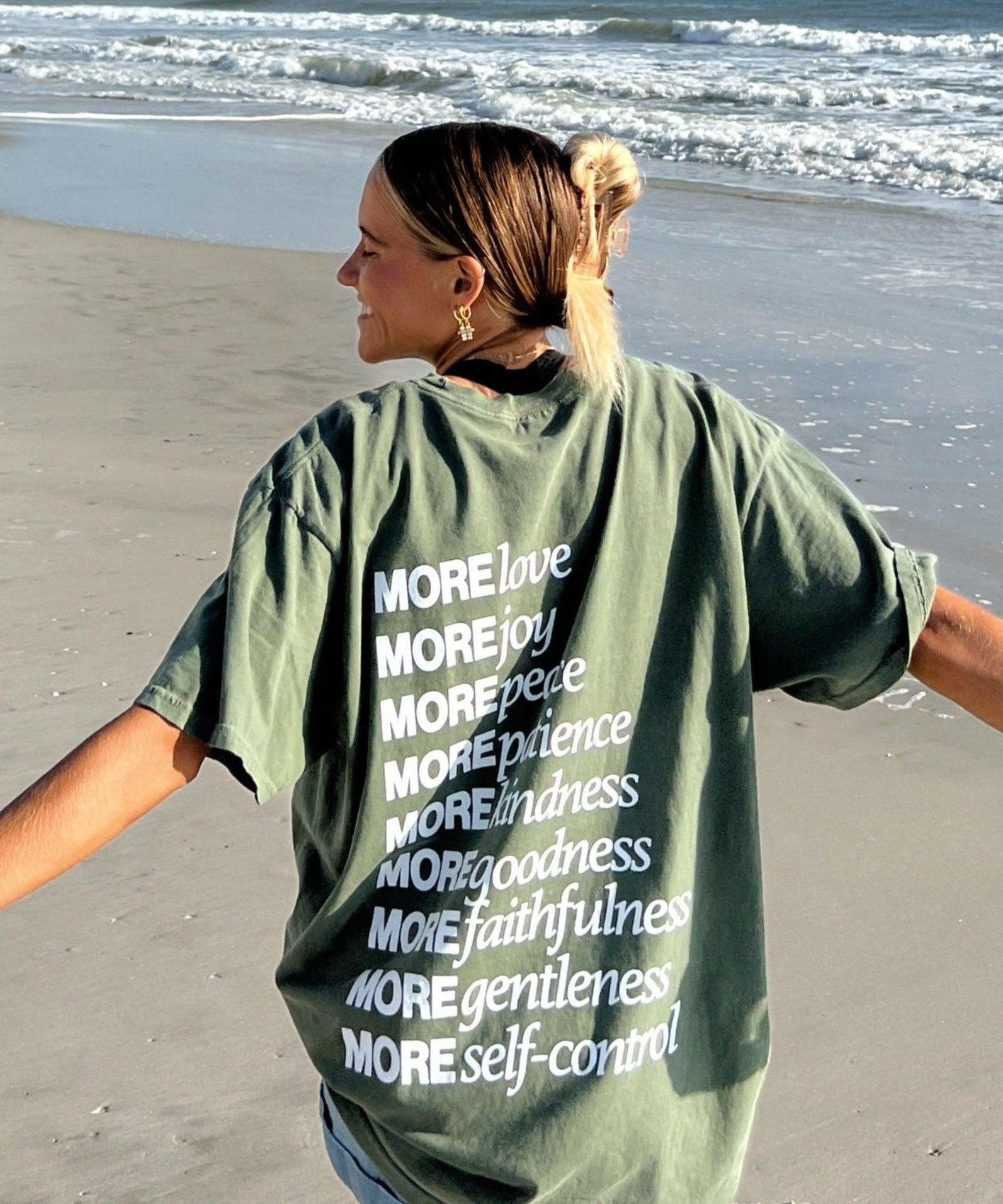 Made For More Double Sided Washed Christian T-shirt Hoodie, Sweatshirt | CiraTrend.com (Image 1)