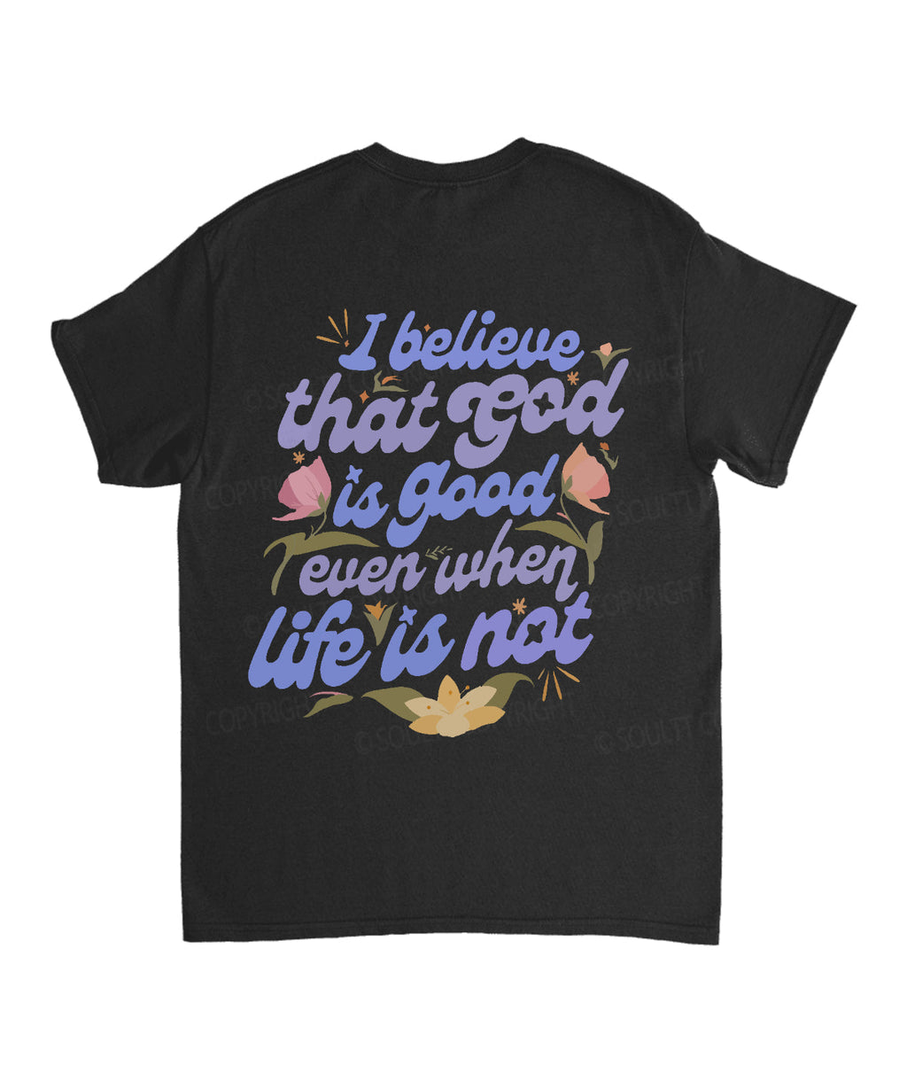 God Is Good Double Sided Unisex Cotton Christian T-Shirt Hoodie, Sweatshirt | CiraTrend.com (Image 5)