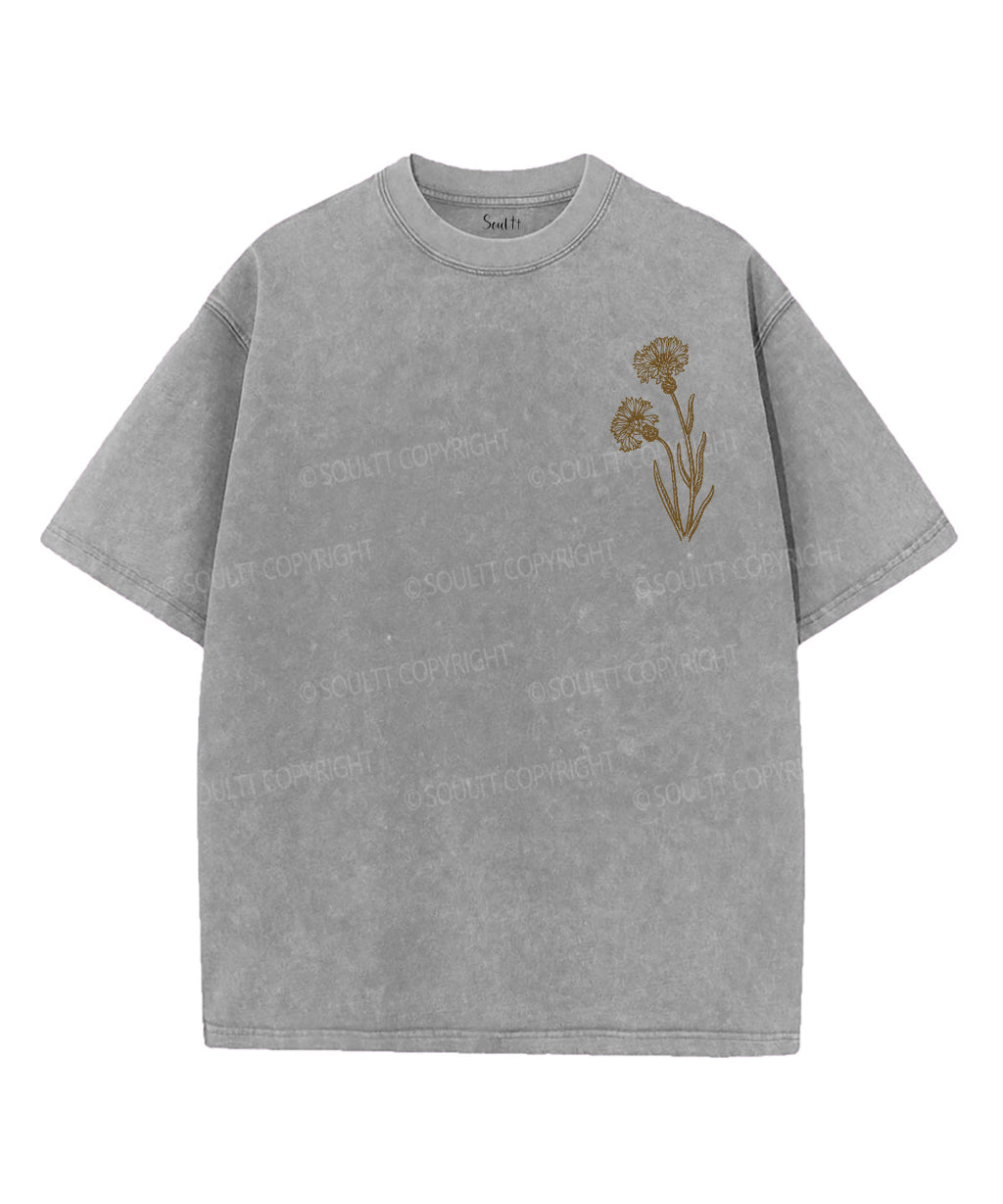 Love Joy Double Sided Unisex Washed Christian T-shirt Hoodie, Sweatshirt | CiraTrend.com (Image 4)