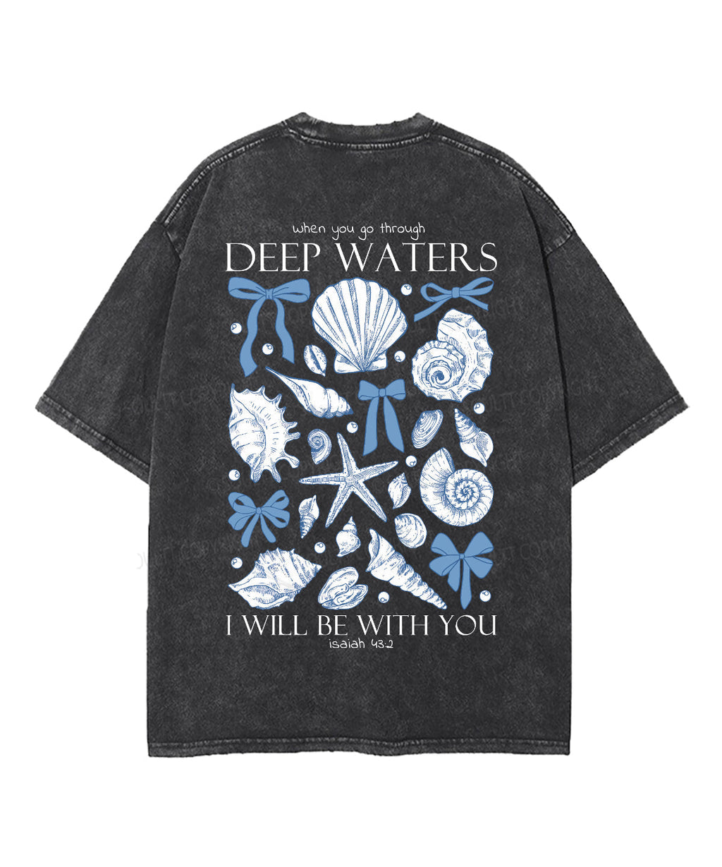 I Will Be With You Double Sided Unisex Washed Christian T-shirt Style019 Hoodie, Sweatshirt | CiraTrend.com (Image 3)