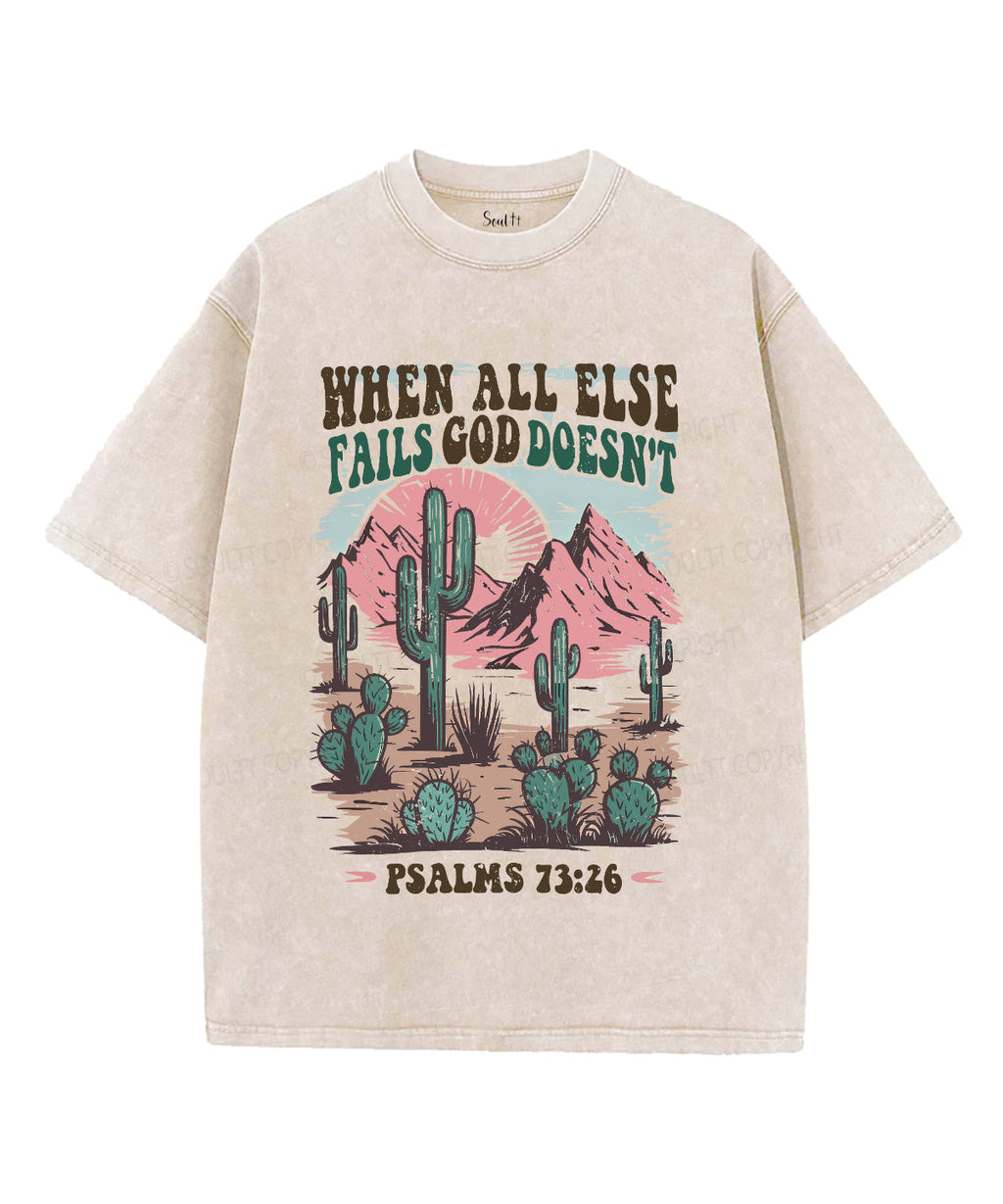 When All Else Fails Unisex Washed Christian T-shirt Style002 Hoodie, Sweatshirt | CiraTrend.com (Image 4)
