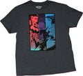 Cowboy Bebop Mens T-Shirt - Three Color Spike Image Hoodie, Sweatshirt | CiraTrend.com