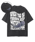 I Will Be With You Double Sided Unisex Washed Christian T-shirt Style010 Hoodie, Sweatshirt | CiraTrend.com (Image 1)