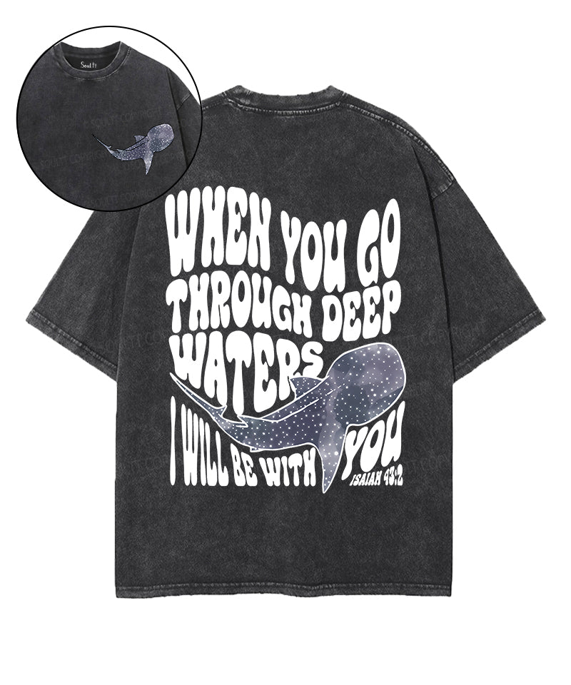 I Will Be With You Double Sided Unisex Washed Christian T-shirt Style010 Hoodie, Sweatshirt | CiraTrend.com (Image 1)