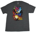 Doctor Strange Mens T-Shirt - Colorful Serious Image over Glowing Light Hoodie, Sweatshirt | CiraTrend.com