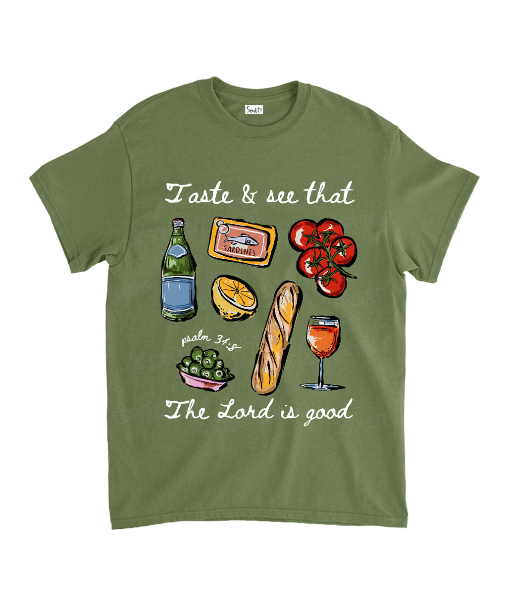 The Lord Is Good Unisex Cotton Christian T-Shirt Hoodie, Sweatshirt | CiraTrend.com (Image 5)